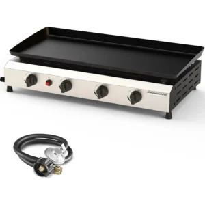 4 Burner Flat Top Grill 30 Inch