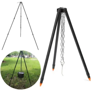 Campfire Tripod for Hanging Outdoor Cookware
