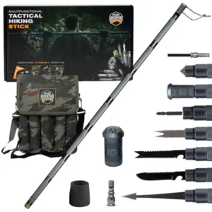 15-in-1 Tactical Survival Walking Stick