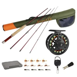 Fly Fishing Rod and Reel Kit with Travel Case