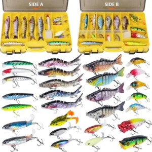 28-Piece Fishing Tackle Set